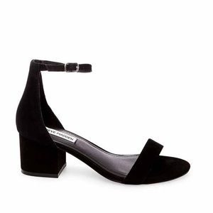 Steve Madden Suede Block Heel Irenee Sandal - NEW!